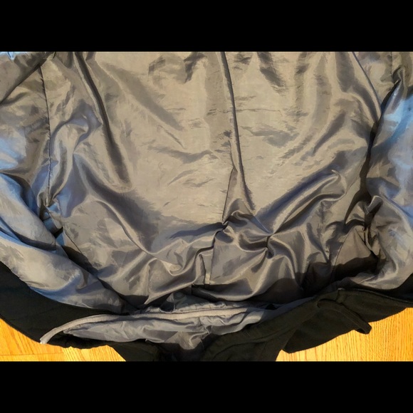 Hooded sweatshirt jacket diamomd quilted black - Picture 4 of 4